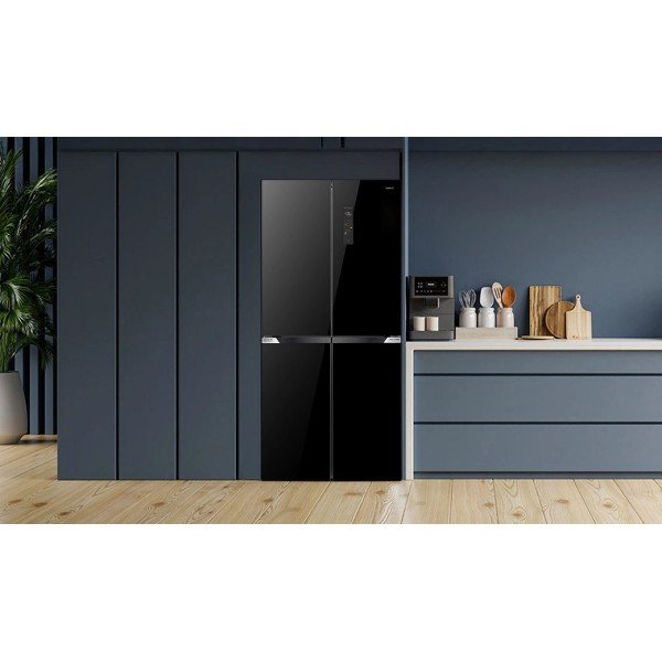 Холодильник MPM SBS 503-SSI-13/D Full No Frost 190.2 см black