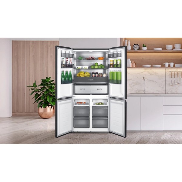 Холодильник MPM SBS 503-SSI-13/D Full No Frost 190.2 см black