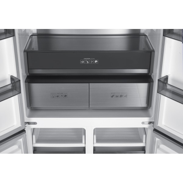 Холодильник MPM SBS 503-SSI-13/D Full No Frost 190.2 см black