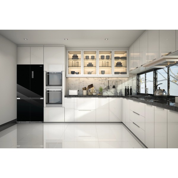 Холодильник MPM SBS 503-SSI-13/D Full No Frost 190.2 см black