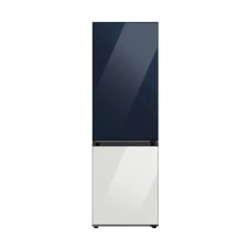 Холодильник Samsung Bespoke RB38C7B6AAP Full No Frost 203 см висувний ящик з контролем вологості Elegant Navy blue/Natural white