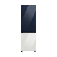 Холодильник Samsung Bespoke RB38C7B6AAP Full No Frost 203 см Ящик з контролем вологості Елегантний темно-синій/натуральний білий
