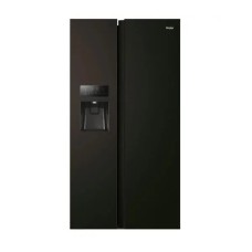 Haier HSR3918FIPB Холодильник Full No Frost 177,5 см Диспенсер для води Obsidian