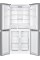 Холодильник MPM SBS 434-SBF-16/D Full No Frost 180 см white