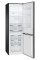 Холодильник Amica FK299.2FTZH(E) Full No Frost 180 см black Inox