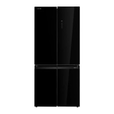 Холодильник Toshiba GR-RF677WI-PGJ(22) Full No Frost 189,8 см Відділення для свіжості Пульт дистанційного керування Чорне скло