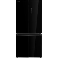 Холодильник Toshiba GR-RF677WI-PGJ(22) Full No Frost 189,8 см Відділення для свіжості Пульт дистанційного керування Чорне скло