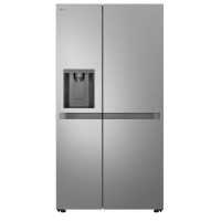Холодильник LG SBS GSLC41PYPE Full No Frost 179cm Silver water dispenser
