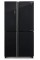 Холодильник Sharp SJ-GP780D-BK Full No Frost 183 см з шухлядою контролю вологості Чорне скло