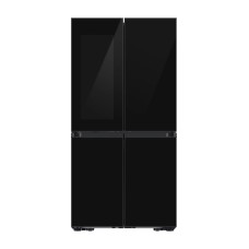 Samsung RF65DB970E22EO Холодильник Full No Frost 185.3см Льодогенератор Відділення для свіжості Пульт дистанційного керування Чорне скло