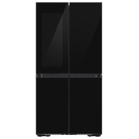 Samsung RF65DB970E22EO Холодильник Full No Frost 185.3см Льодогенератор Відділення для свіжості Пульт дистанційного керування Чорне скло