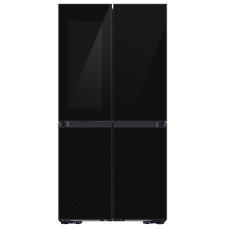 Samsung RF65DB970E22EO Холодильник Full No Frost 185.3см Льодогенератор Відділення для свіжості Пульт дистанційного керування Чорне скло