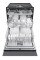 Посудомийна машина Samsung DW60DG770I00U1 59,5 см Автоматичне відкриття дверей Ящик для столових приборів