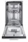 Samsung DW50R4070BB 44.8 см. Автоматичне відкриття ящика для столових приладів