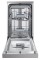 Посудомийна машина Samsung DW50DG450FSRET 44,8 см Автоматичне відкриття дверей Ящик для столових приборів