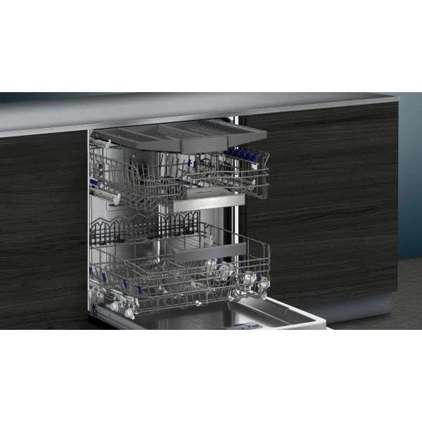 Посудомийна машина Siemens iQ500 SN65ZX07CE 59.8 см, висувна шухляда для столових приборів, пульт дистанційного керування