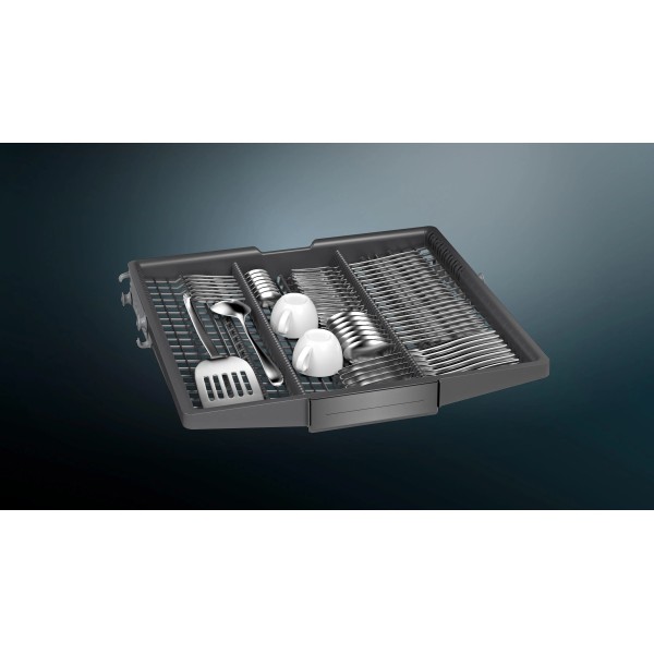 Посудомийна машина Siemens iQ500 SN65ZX07CE 59.8 см, висувна шухляда для столових приборів, пульт дистанційного керування Посудомийна машина Siemens iQ500 SN65ZX07CE 59.8 см, висувна шухляда для столових приборів, пульт дистанційного керування