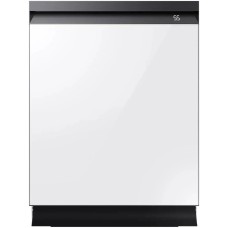 Посудомийна машина Samsung Bespoke DW60CB895UAPET 60 см, автоматичне відкриття дверцят, ящик для столових приборів, пульт дистанційного керування, без панелі