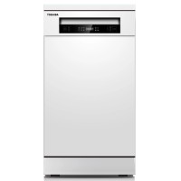 Посудомийна машина Toshiba DW-10F2EE(W) 45 см з автоматичним відкриванням дверцят
