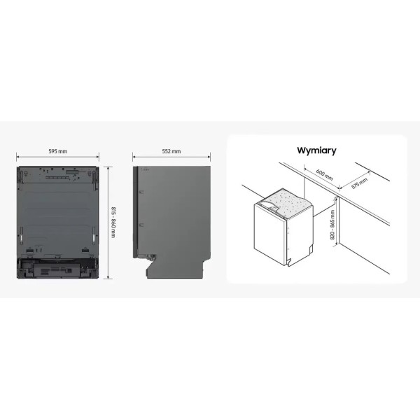 Посудомийна машина Samsung DW60BG850B00ET 60 см Посудомийна машина Samsung DW60BG850B00ET 60 см