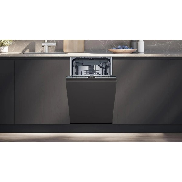 Посудомийна машина Siemens iQ300 SR63EX24ME 44.8 см, висувна шухляда для столових приборів, пульт дистанційного керування Посудомийна машина Siemens iQ300 SR63EX24ME 44.8 см, висувна шухляда для столових приборів, пульт дистанційного керування