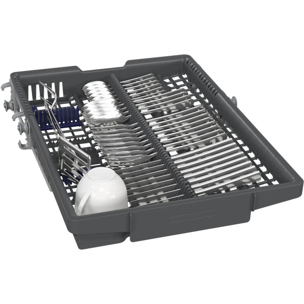 Посудомийна машина Siemens iQ300 SR63EX24ME 44.8 см, висувна шухляда для столових приборів, пульт дистанційного керування Посудомийна машина Siemens iQ300 SR63EX24ME 44.8 см, висувна шухляда для столових приборів, пульт дистанційного керування