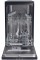 Посудомийна машина Candy Brava CDPH 2L1047B 45 см