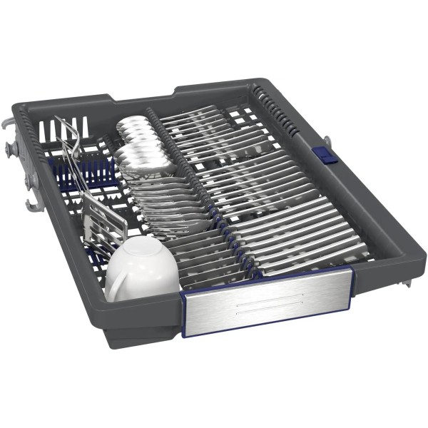 Посудомийна машина Siemens iQ500 SR65ZX22ME 44.8 см, висувна шухляда для столових приборів, пульт дистанційного керування Посудомийна машина Siemens iQ500 SR65ZX22ME 44.8 см, висувна шухляда для столових приборів, пульт дистанційного керування