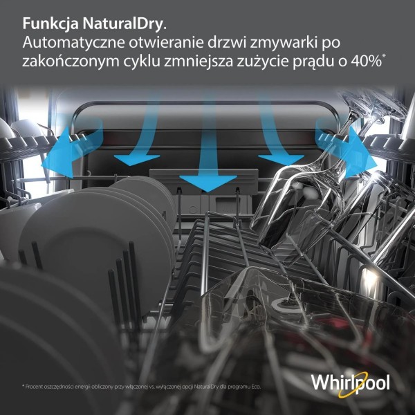 Посудомийна машина Whirlpool WBC 3C26 B 59.5 см Автоматичне відкривання дверцят Посудомийна машина Whirlpool WBC 3C26 B 59.5 см Автоматичне відкривання дверцят