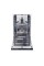 Посудомийна машина Haier i-Pro Shine Series 4 XI0C3TB3FB 44.8 см Автоматичне відкриття дверцят Дистанційне керування