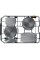 Посудомийна машина Whirlpool WH6IC11BS7LA0 45 см Автоматичне відкриття дверцят Ящик для столових приборів