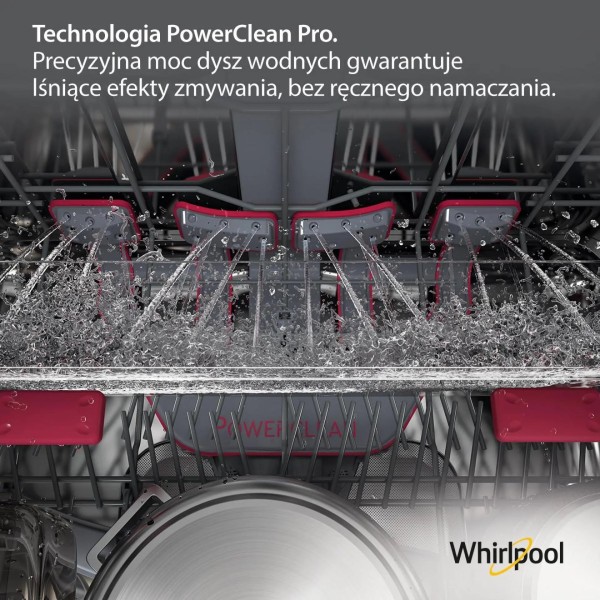 Посудомийна машина Whirlpool WIO3O540PELG 60см Автоматичне відкриття дверей Ящик для столових приборів Посудомийна машина Whirlpool WIO3O540PELG 60см Автоматичне відкриття дверей Ящик для столових приборів