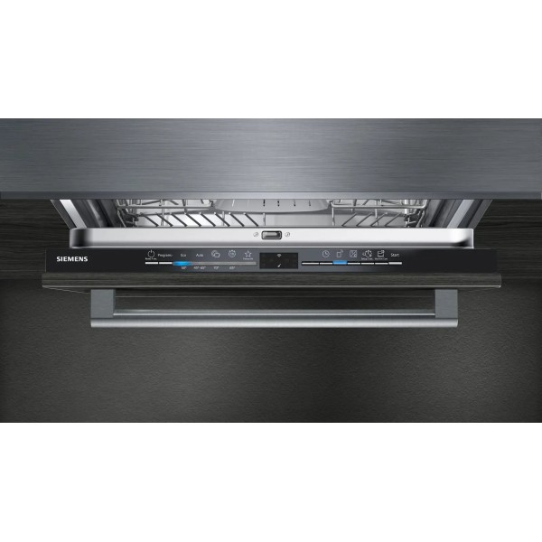 Посудомийна машина Siemens iQ100 SN61HX08VE, 59.8 см, висувна шухляда для столових приборів, пульт дистанційного керування, без панелі Посудомийна машина Siemens iQ100 SN61HX08VE, 59.8 см, висувна шухляда для столових приборів, пульт дистанційного керування, без панелі