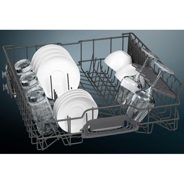 Посудомийна машина Siemens iQ100 SN61HX08VE, 59.8 см, висувна шухляда для столових приборів, пульт дистанційного керування, без панелі Посудомийна машина Siemens iQ100 SN61HX08VE, 59.8 см, висувна шухляда для столових приборів, пульт дистанційного керування, без панелі