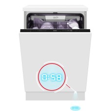 Посудомийна машина Amica DIM66B7ELOWCiD 59,8 см 