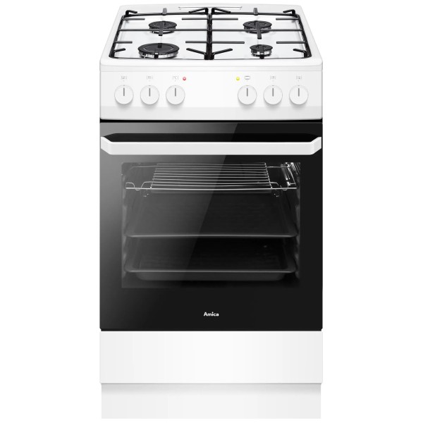 AMICA 58GE1.23PF Газ та електрична кухня (W) AMICA 58GE1.23PF Газ та електрична кухня (W)