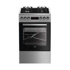 Плита газово-електрична Beko FSMT55330DXDS Hot Air Rotisserie