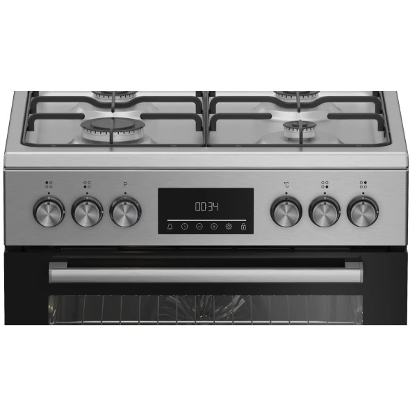 Газоелектрична плита Beko FBE6330GXDSN, конвектомат Газоелектрична плита Beko FBE6330GXDSN, конвектомат