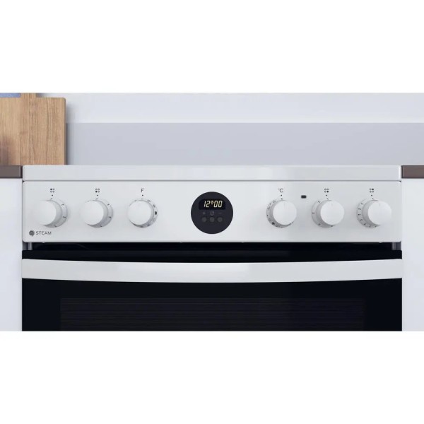 Електрична плита Indesit IS67V8CHW/E Парова духовка Електрична плита Indesit IS67V8CHW/E Парова духовка