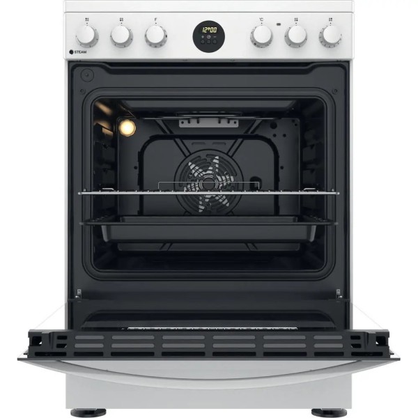 Електрична плита Indesit IS67V8CHW/E Парова духовка Електрична плита Indesit IS67V8CHW/E Парова духовка