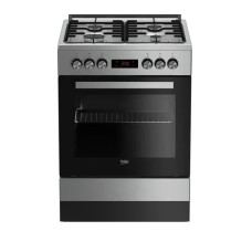 Газоелектрична плита Beko FSE62320DX, конвекційна піч