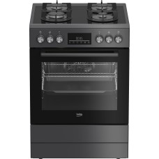 Газоелектрична плита Beko b300 FBM62330GADSN з конвекцією