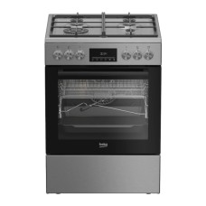 Газоелектрична плита Beko FBMA61330GXDT з конвекцією