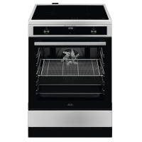Електрична плита AEG-Electrolux 6000 CIB6643BBM  Духовка з функцією приготування на пару AirFry з конвекцією