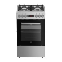 Газоелектрична плита Beko FSM52321DXDT з конвекцією