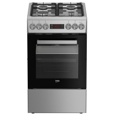 Газоелектрична плита Beko FSM52321DXDT з конвекцією