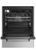 Газоелектрична плита Beko FSMT52336DXDT з конвекцією 