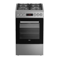 Газоелектрична плита Beko FSM52320TXDT з конвекцією