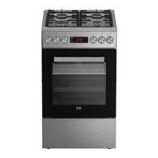 Газоелектрична плита Beko FSM52320TXDT з конвекцією