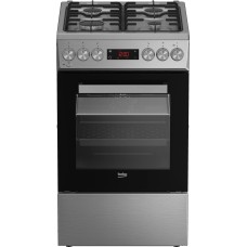 Газоелектрична плита Beko FSM52320TXDT з конвекцією